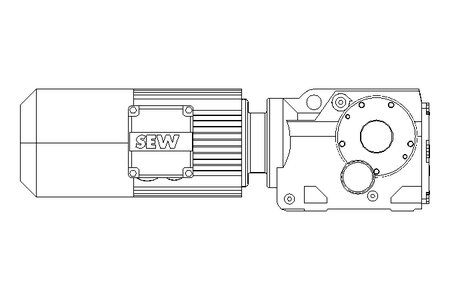 Kegelradgetriebemotor 4,5 Nm