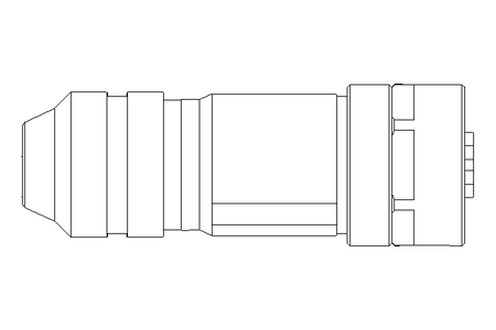 Circular connector M12 female