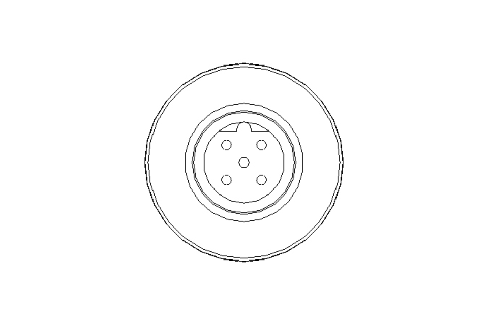 Rundsteckverbinder M12 5-polig