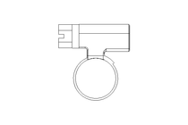 Braçadeira para mangueira D=12-20 B=9