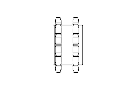 Duplex-Kettenrad 5/8"x3/8" Z15