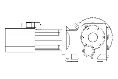 SERVO BEVEL GEAR DRIVE MOTOR 45 NM