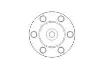 Threaded nut TR12x3 PA