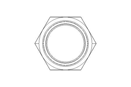 Ecrou collet battu L 42 M52x2 Niro