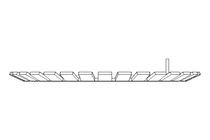 Locking bracket MB12 60x73 A2 DIN5406