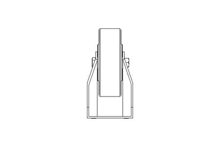 Bockrolle 125x40 700kg