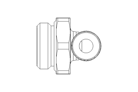 Winkelschwenkverschraubung 1/4"-D4