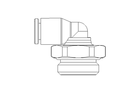 Winkelschwenkverschraubung 1/4"-D4