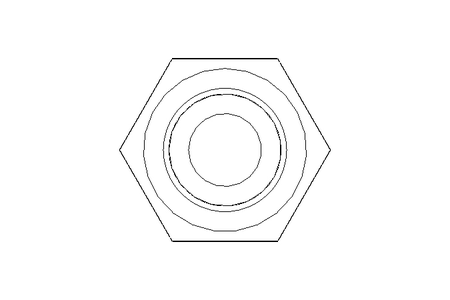 Hexagon screw M8x50 A2 70 ISO4014-KLF