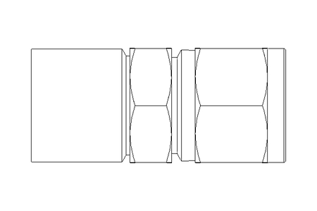 Conector roscado p/ tubos 12 R1/2" Niro