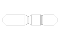 Vite prigioniera M5x18 A4 DIN938