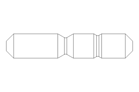 Stud bolt M5x18 A4 DIN938