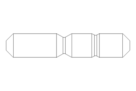 Stiftschraube M5x18 A4 DIN938