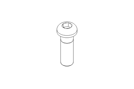 Flachkopfschraube M8x25 A2 ISO7380