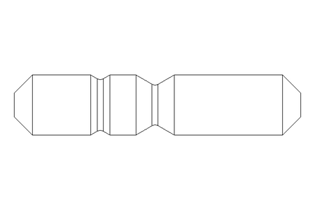 Stud bolt M5x16 A2 DIN938