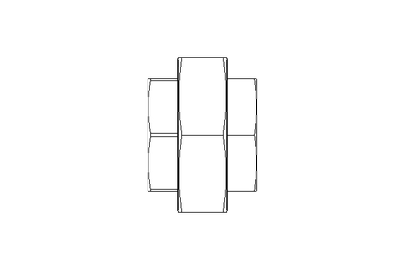 Threaded connector G2" 1.4408