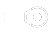 Gelenkkopf KA25-D M24X2 -AG