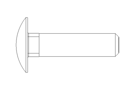 Flachrundschraube M10x40 A2 DIN603