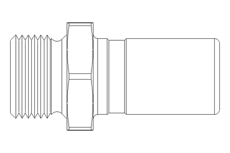 NIPPLE   G1/4" NIRO 25SFAW13RXX