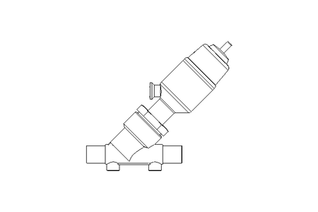 PNEUMATIC STRAIGHT-WAY VALVE