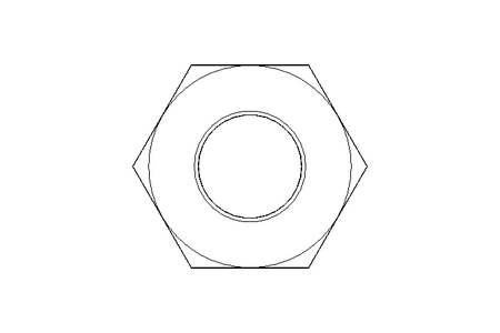 Dado esagonale M16 St-Zn EN14399-4