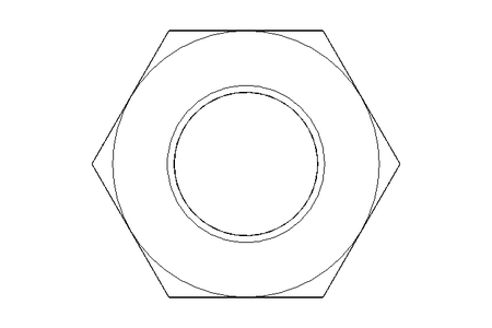 Hexagon nut M20 St-Zn EN14399-4