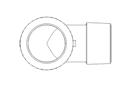 Winkel 90° 1" I-AG