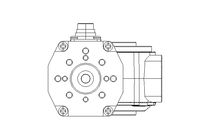 Schneckengetriebemotor 0,1kW