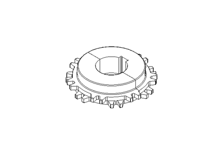 Kettenrad DB40 B25 Z14