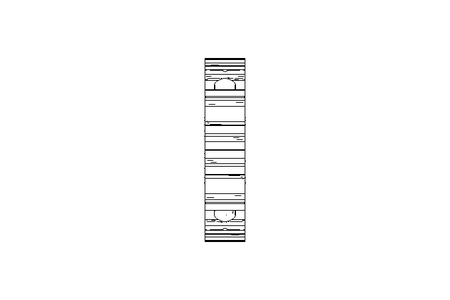 Kettenrad DB40 B25 Z14