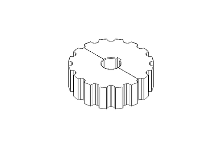 Roda dentada para corrente Z=16