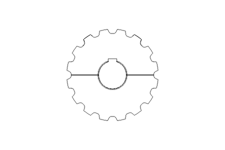 Chain sprocket Z16