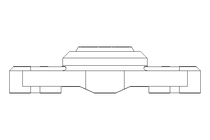 Фланцевый подшипник EFOM 16x32x17,5