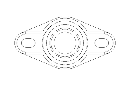 Фланцевый подшипник EFOM 16x32x17,5