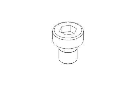 Zyl-Schraube M6x8 A2 70 DIN6912-KLF