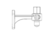 Wandhalter für Manometer