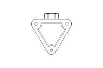 Wandhalter für Manometer