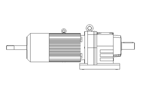 Stirnradgetriebemotor 35 Nm