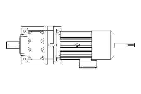 Stirnradgetriebemotor 35 Nm