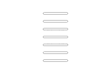 Druckfeder D1=24,4 D2=21 L=48,4 51,06N