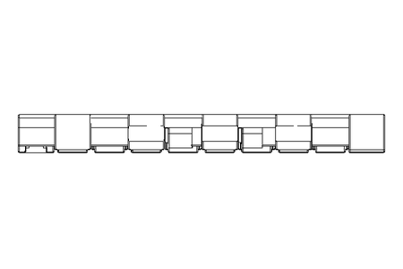 Flush-grid belt LFG2120-1190H-FT B= 1190