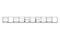 Flush-grid belt LFG2120-1190H-FT B= 1190