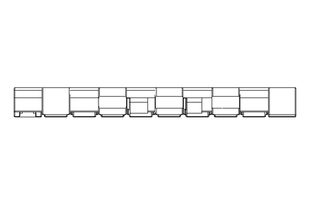 Flush-grid belt LFG2120-1190H-FT B= 1190