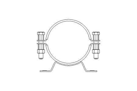 Rohrschelle D=120 B=30