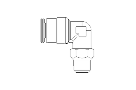 Steckverschraubung M8x1