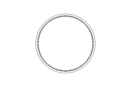 Junta GLYD ring APG 80,5x88x3,8 PTFE