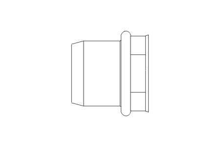 Tuerca remachable ciega M8x11x15,8 A2