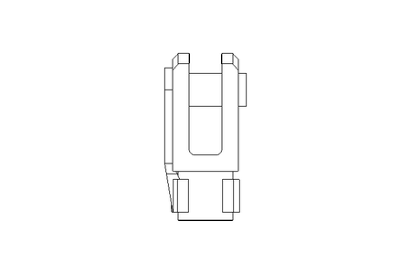 Cabeca do garfo M12 X 24LH