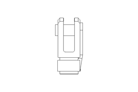 Cabeca do garfo M12 X 24LH