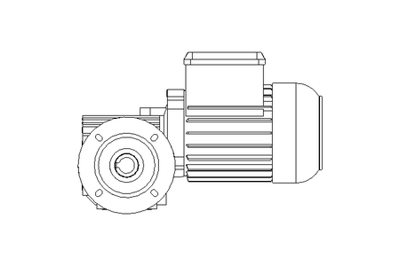 Schneckengetriebemotor 0,25kW 18 1/min